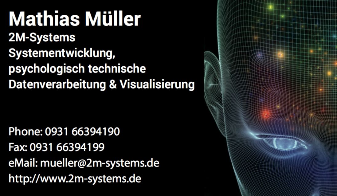 2m-Systementwicklung - Datenverarbeitung & Echtzeitvisualisierung - Mathias Mller